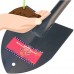 Bully Tools 92712 14-Gauge Round Point Trunk Shovel with Steel D-Grip Handle   556542911